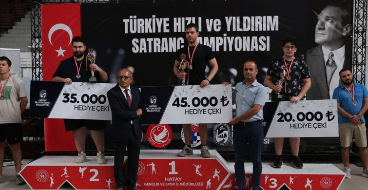 Türkiye Yıldırım Satranç Şampiyonası Hatay'da Gerçekleştirildi