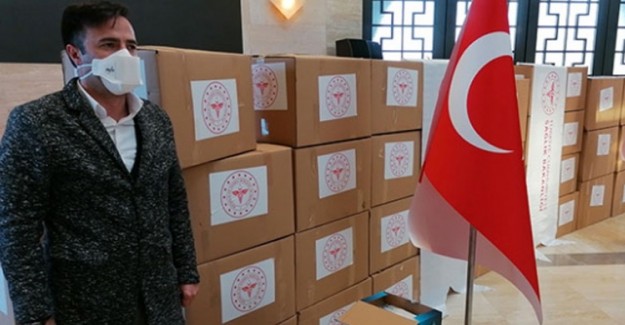 Türkiye'den Çin'e Koruyucu Malzeme Yardımı