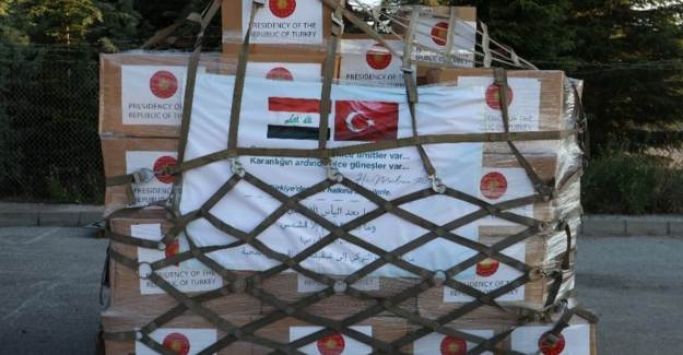 Türkiye'den Irak'a Tıbbi Malzeme Desteği!