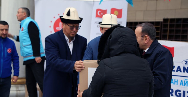 Türkiye'den Kırgızistan'a Gıda Yardımı
