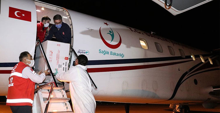 Türkiye'den KKTC'ye 40 Bin Doz Koronavirüs Aşısı Gönderildi