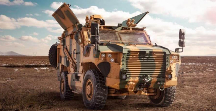 Türkiye'nin 4x4 Havan Aracı 'Vuran'ın İlk İhracatını Kosova'ya Yaptı