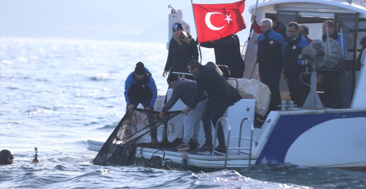 Türkiye'nin Denizdeki Hayalet Ağ Temizliği Projesi Başarıyla Devam Ediyor