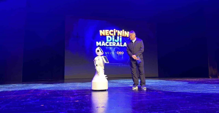 Türkiye'nin İlk Çocuk Robot Tiyatrosu 'Neci'nin Diji Maceraları-3' Ekim'de Sahnede