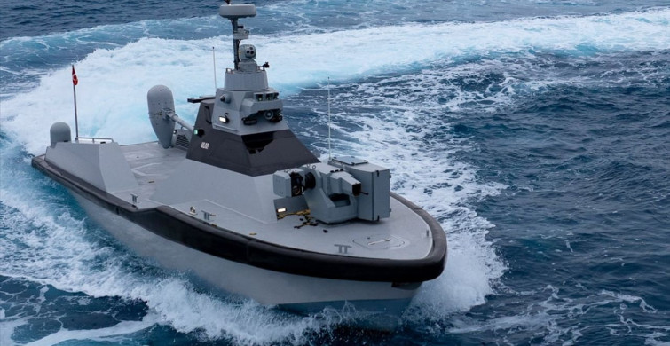 Türkiye'nin İlk Silahlı İnsansız Deniz Aracı ULAQ Göreve Başladı