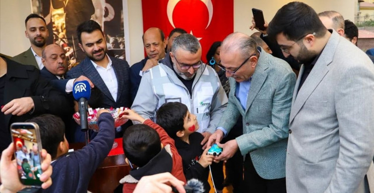 Türkiye'nin Mısır Büyükelçiliği'nden Filistinli Ailelere Yardım Etkinliği