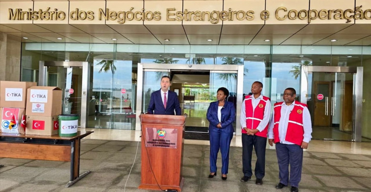 Türkiye'nin Mozambik'e Gönderdiği 257 Ton İnsani Yardım