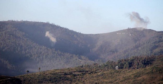 Türkmendağı Esed Rejimi Tarafından Bombalanıyor