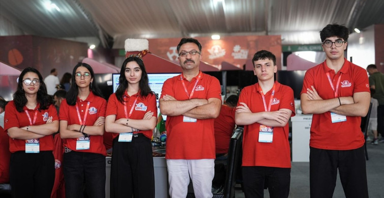 Türkmenistan'lı Öğrenciler TEKNOFEST'te