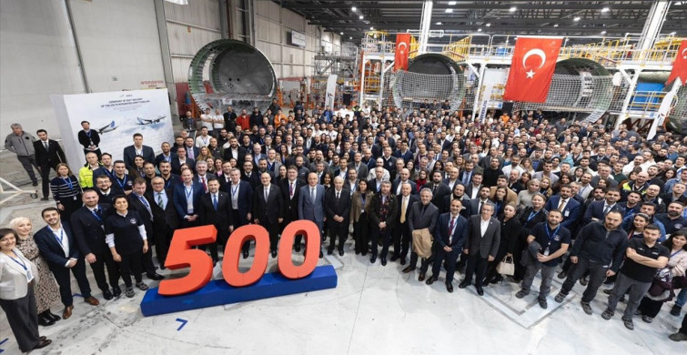 TUSAŞ'tan Airbus'a 500'üncü A320 Uçağı Teslimatı