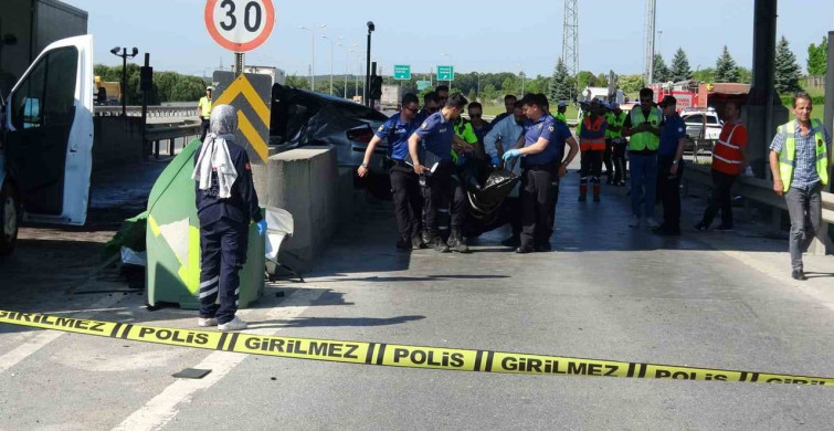 Tuzla Orhanlı Gişeleri’nde Feci Trafik Kazası