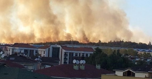 Tuzla Piyade Okulu'nda Yangın