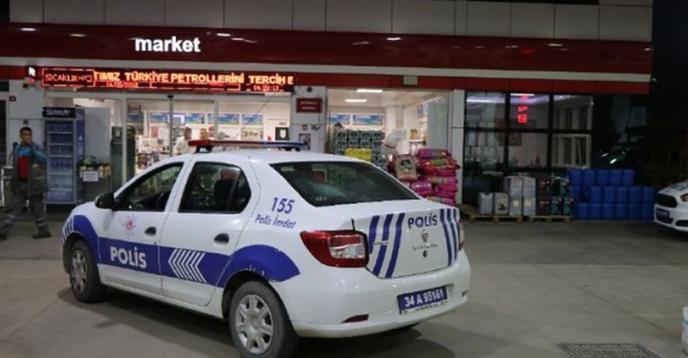 Tuzla'da Benzin İstasyonunda Silahlı Soygun
