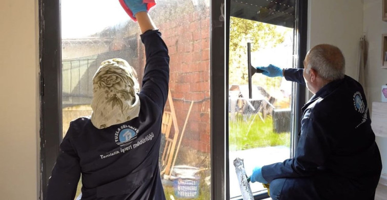 Tuzla'da Sağanak Sonrası Temizlik ve Destek Seferberliği