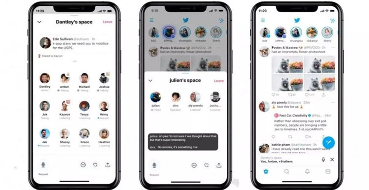 Twitter Spaces İçin Tarih Verdi: Clubhouse'a Benziyor