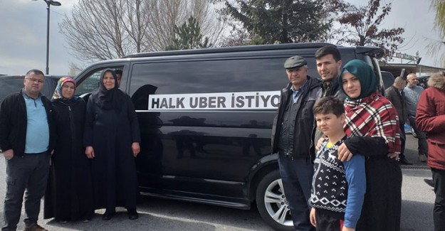UBER Esnafı Ankara'da Eylem Yaptı