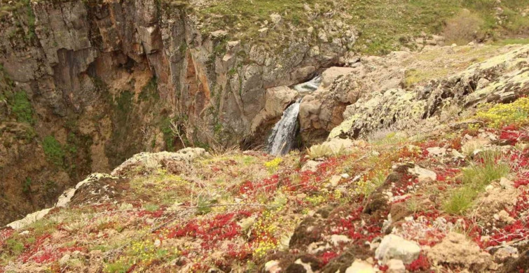 Uçak Şelalesi'nin Görkemi Doğayı Gözler Önüne Seriyor