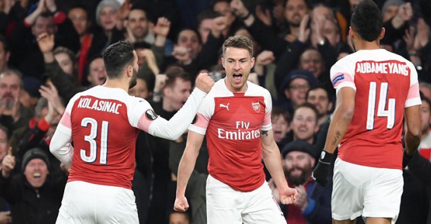 UEFA Avrupa Ligi Çeyrek Final: Arsenal 2-0 Napoli (Maç Sonucu)