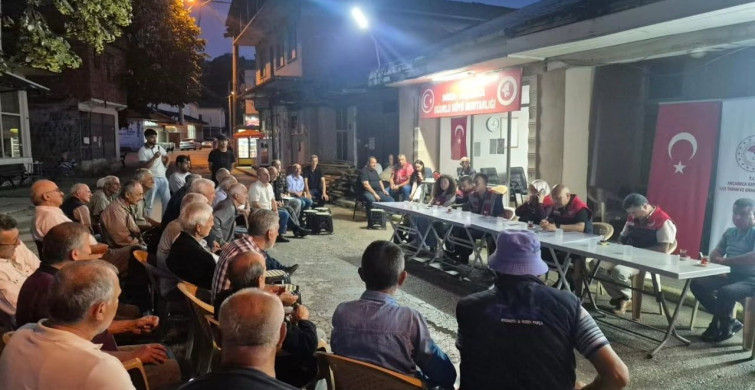 Uğurlu köyünde üreticilerle tarım gündemi masaya yatırıldı