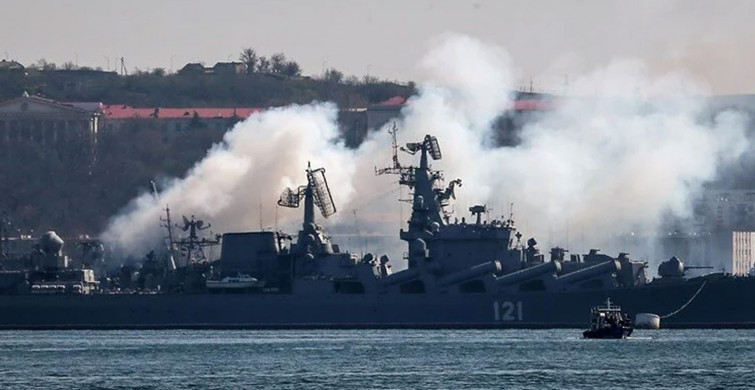 Ukrayna tarafından batırılan Moskova gemisinde Vladimir Putin ne arıyor? Gemi hakkında yabancı basında ortaya atılan iddialar!
