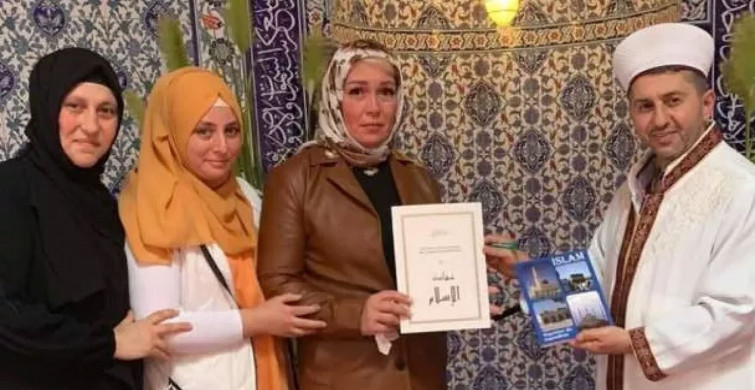 Ukrayna'da savaştan kaçtı, Almanya'da Müslüman oldu! 45 yaşındaki kadından duygusal anlar