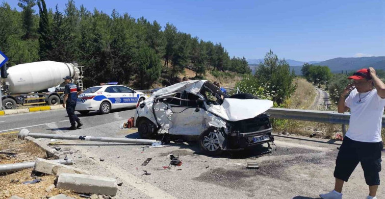 Ula'da kaza: 4 yaralı