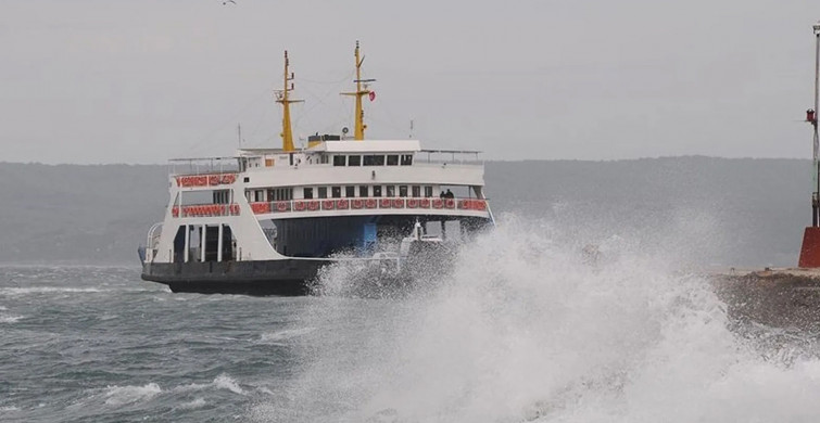 Ulaşıma fırtına engeli! Adalar’a seferler iptal edildi