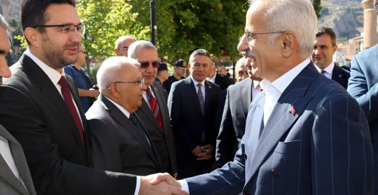 Ulaştırma ve Altyapı Bakanı Uraloğlu Amasya'da Konuştu