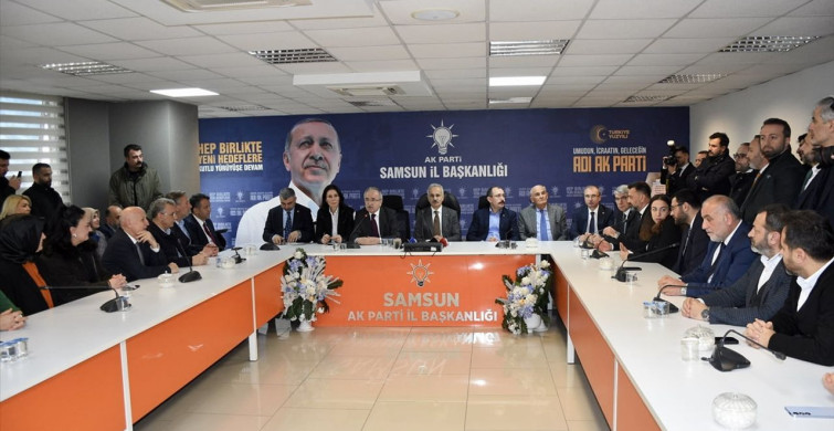 Ulaştırma ve Altyapı Bakanı Uraloğlu Samsun'da Açıklamalarda Bulundu