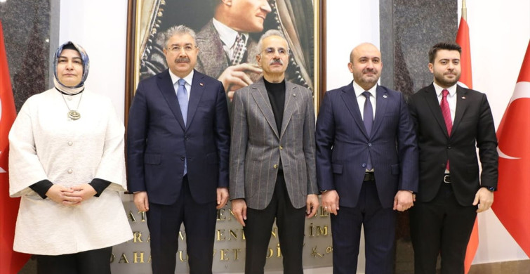 Ulaştırma ve Altyapı Bakanı Uraloğlu'ndan Mihalgazi'ye Ziyaret