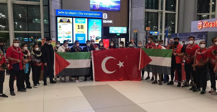 Ülkemizi Temsil Eden Milli Atıcılarımızdan Filistin'e Destek