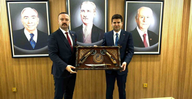 Ülkü Ocakları İl Başkanı Emirler’den MHP lideri Bahçeli’ye ziyaret