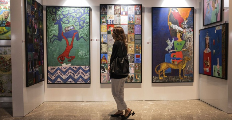 Ulu Bozkırın Ruhu Sergisi Sanatseverlerle Buluştu