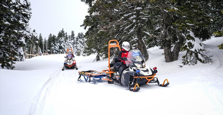 Uludağ'da JAK Timi 1180 Olayı Başarıyla Yönetti
