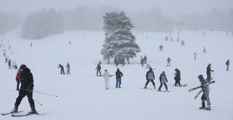 Uludağ'da Kış Sezonu Zirveye Ulaşıyor