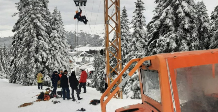 Uludağ'da Telesiyej Arızası: Kurtarma Çalışmaları Başlatıldı