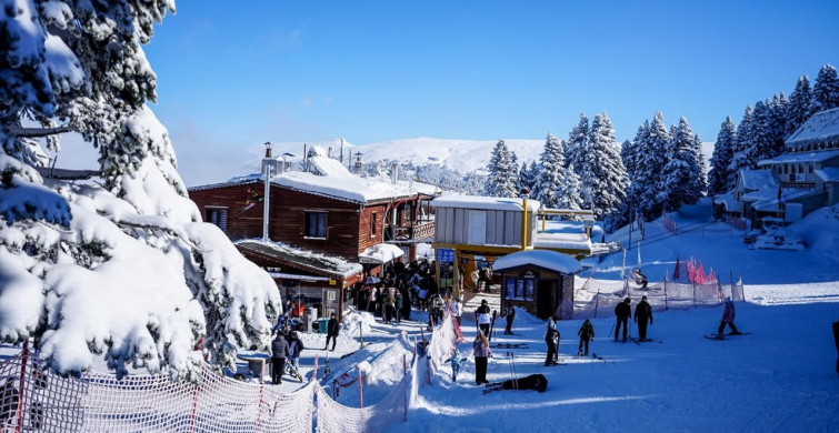 Uludağ'daki Oteller Yarıyıl Tatilinde Yüzde 100 Doluluk Hedefliyor