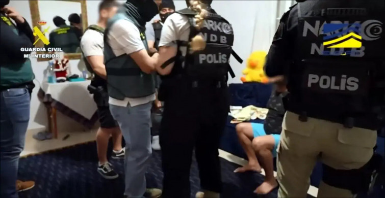 Uluslararası Kartel Çökertildi! Türk ve İspanyol Polisinden Görülmemiş Operasyon