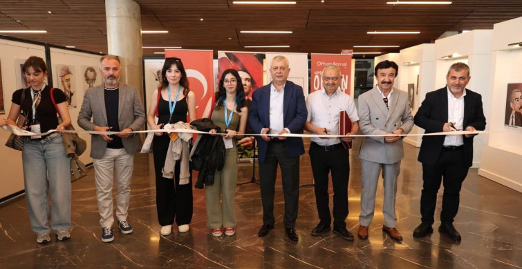 Uluslararası Orhan Kemal Karikatürleri Sergisi Osmangazi'de Sanatseverlerle Buluştu