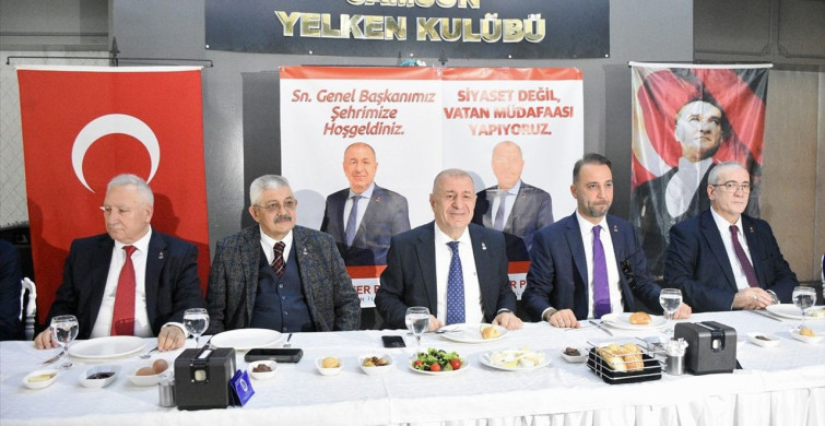 Ümit Özdağ Samsun'da Basın Toplantısı Düzenledi