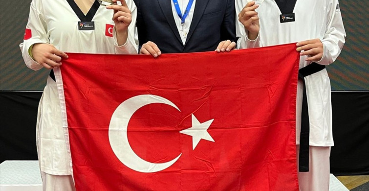 Ümitler Tekvando Avrupa Şampiyonası'nda Türk Sporcular Altın ve Gümüş Madalya Kazandı