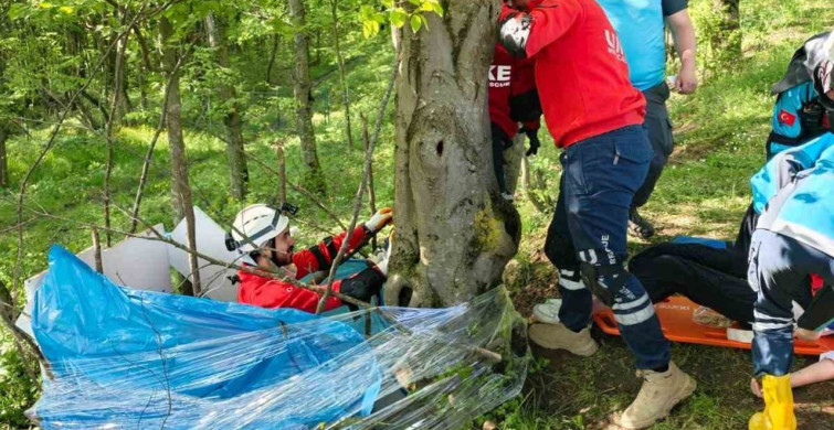 UMKE Ekibi Medikal Kurtarma ve Saha Tatbikatı Gerçekleştirdi