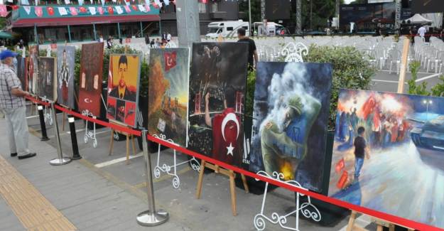 Ümraniye’de Milli İradenin Şahlanışı Sergisi