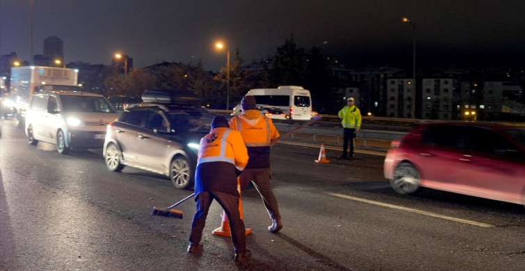 Ümraniye'de Zincirleme Trafik Kazası