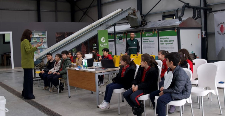 Ümraniye'deki Kompost Tesisi: Geleceğin Çevre Bilincine Sahip Öğrencileri Yetiştiriyor