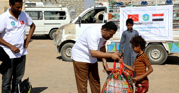 Umuda Koşanlar Yemen'i Unutmadı