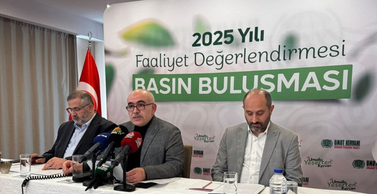 Umut Kervanı Vakfı'nın 2025 Yılı Faaliyet Raporu Açıklandı