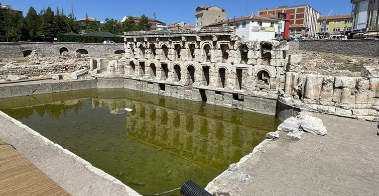 UNESCO Dünya Mirası Geçici Listesi’nde bulunan Yozgat’taki tarihi Roma hamamı 15 Ağustos’ta turizme açılacak