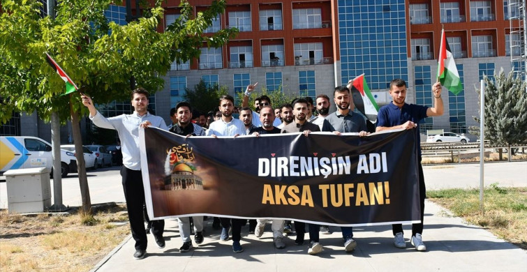 Üniversite Öğrencileri Gazze İçin Tek Ses Oldu