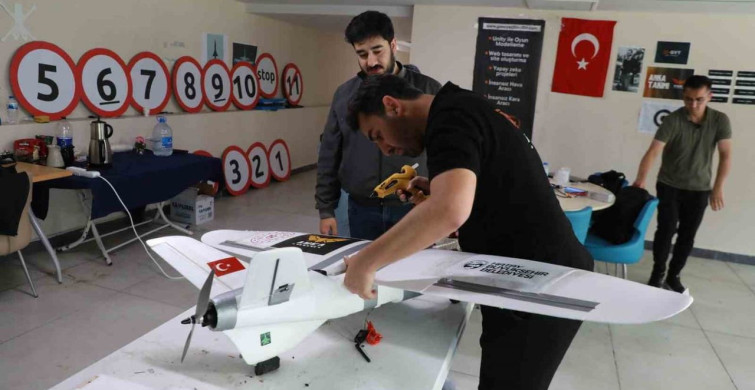 Üniversite öğrencilerinin geliştirdiği anka iha, teknik yeterliliği ile dikkat çekti